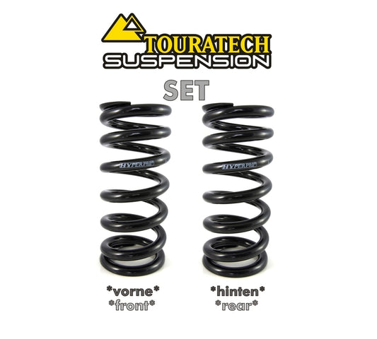 Progressive replacement springs front and rear for BMW R1250GS Adventure ESA 2018 - 2022  (only with original factory lowering)