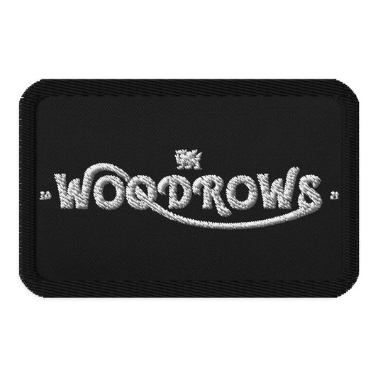 Woodrow's Embroidered patch