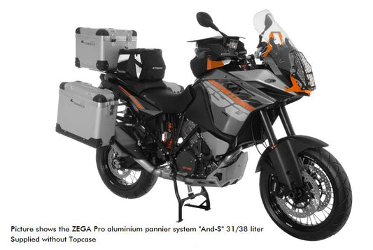 ZEGA Pro aluminium pannier system for KTM 1050 Adventure/ 1090 Adventure/ 1290 Super Adventure/1190 Adventure/ 1190 Adventure R