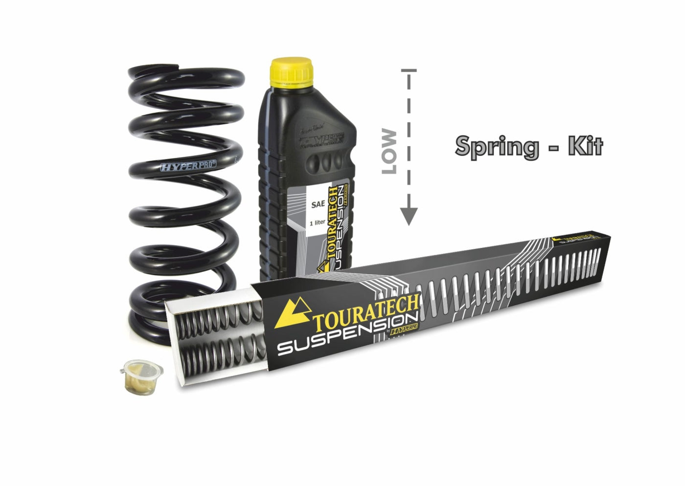 Touratech Suspension lowering kit -25mm for Yamaha MT-07 TRACER (USA: FJ-07) 2016 - 2019