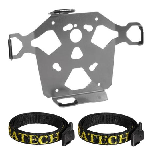 ZEGA Pro/ZEGA Mundo - Adapter plate with straps protection for spare canister 3 liter - benzine