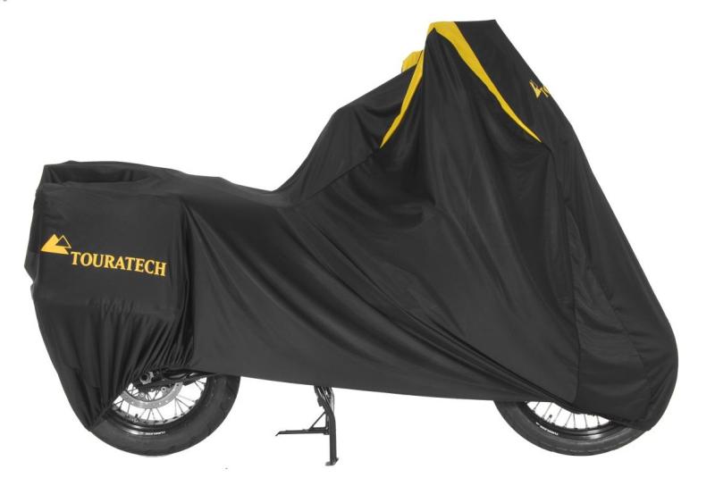 Touratech Indoor 'Super Soft' cover for long-distance Enduros with cases