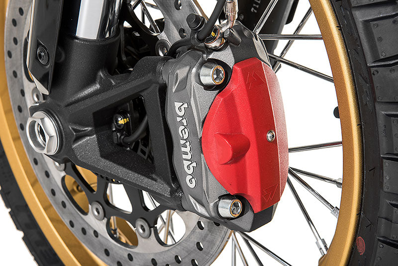 Brake calliper cover front, red for Ducati Scrambler from 2015