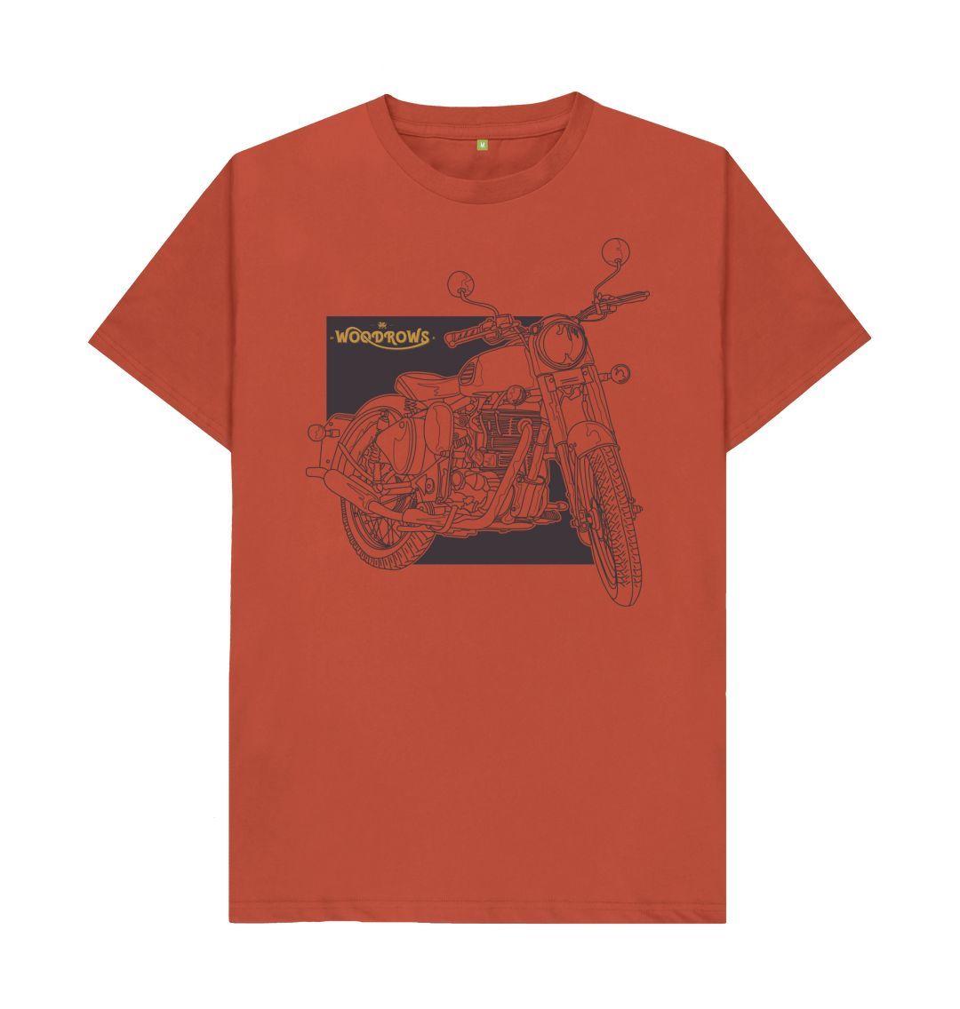 Rust Woodrow's Classic bike T-Shirt