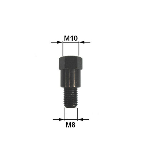 Adapter for rear-view mirror M10x1,25 to M8x1,25
