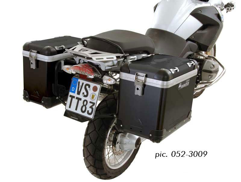 ZEGA Pro pannier system for BMW R1200GS up to 2012/ R1200GS Adventure up to 2013