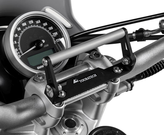 GPS handlebar bracket adapter, adjustable, with M8x35 screws e.g. for BMW