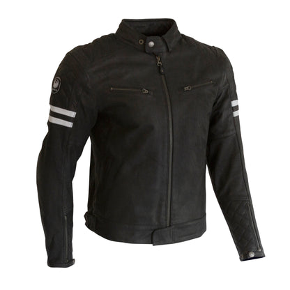 MERLIN Hixon II D30 Leather Jacket Black