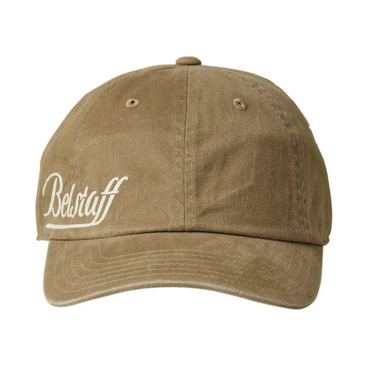 BELSTAFF Script logo Baseball Cap - Faded Khaki