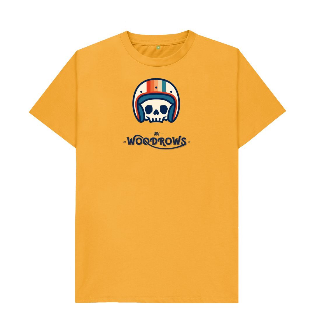Mustard Skull Helmet Relaxed T-Shirt