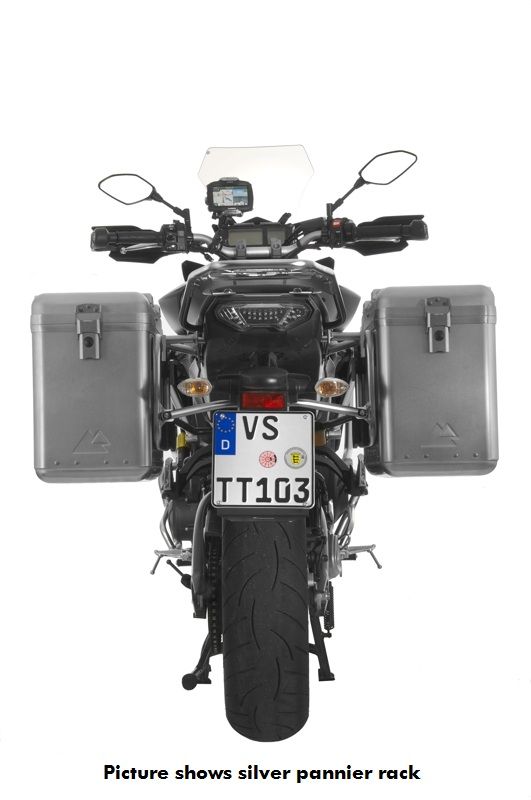 ZEGA Mundo aluminium pannier system for Yamaha MT-09 Tracer (2015-2017)