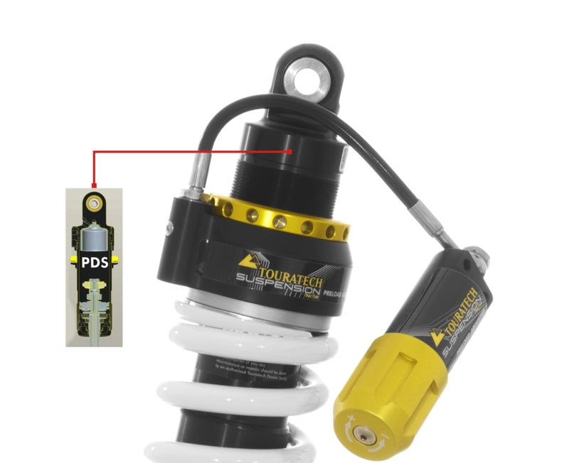 Touratech Suspension lowering shock (-40mm) for Honda CRF1100L Adventure Sports (without EERA) from 2020 Type Extreme