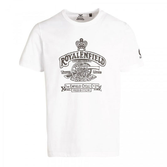 BELSTAFF Royal Enfield Canon T-Shirt -White