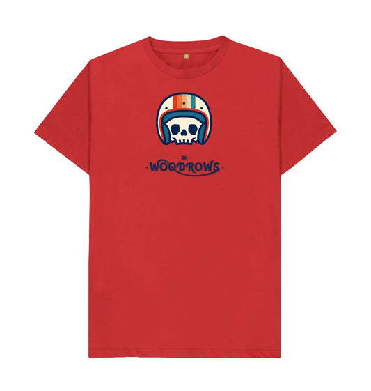 Red Skull Helmet Relaxed T-Shirt