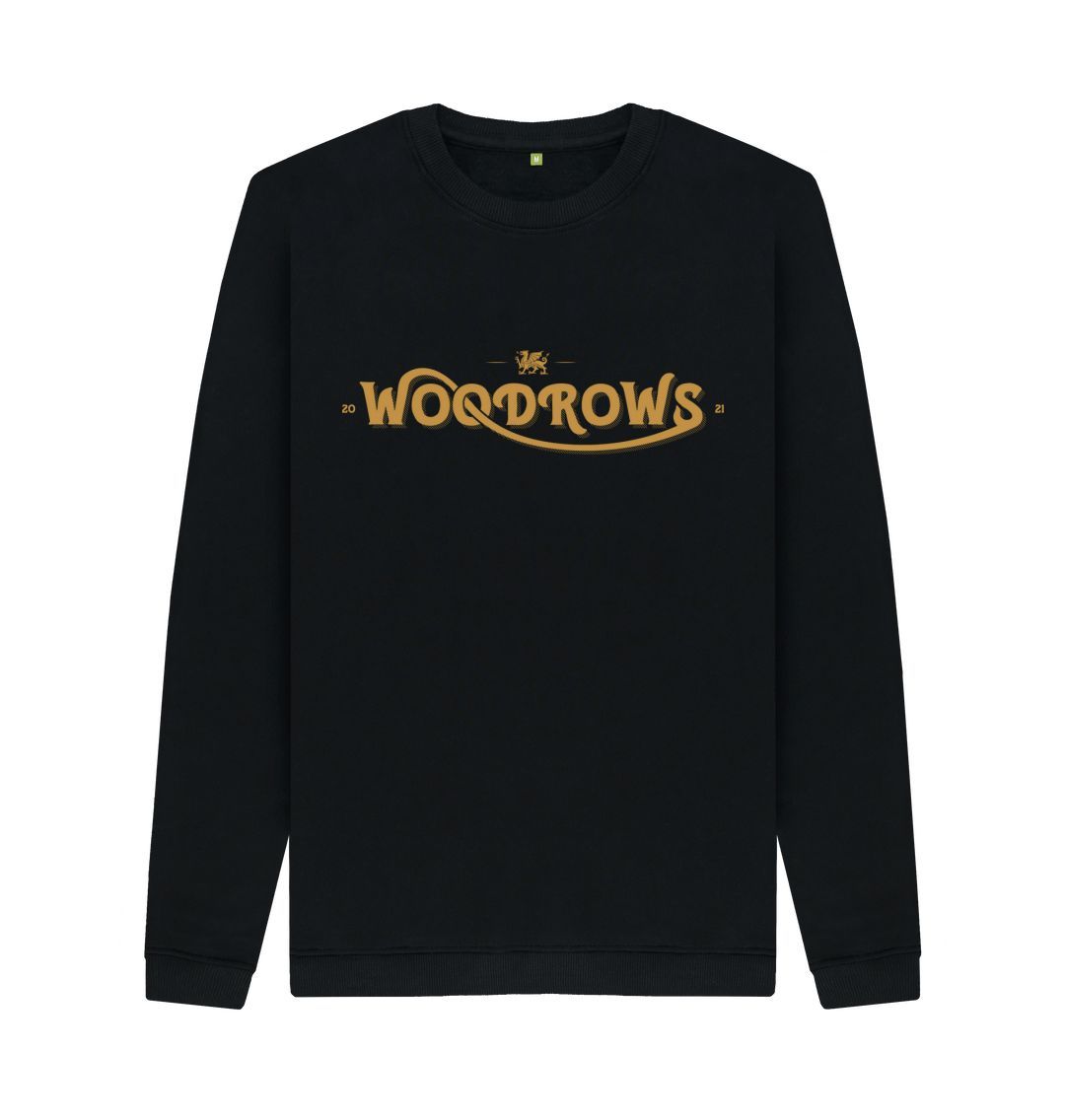Black Woodrow's Crew Neck Sweater