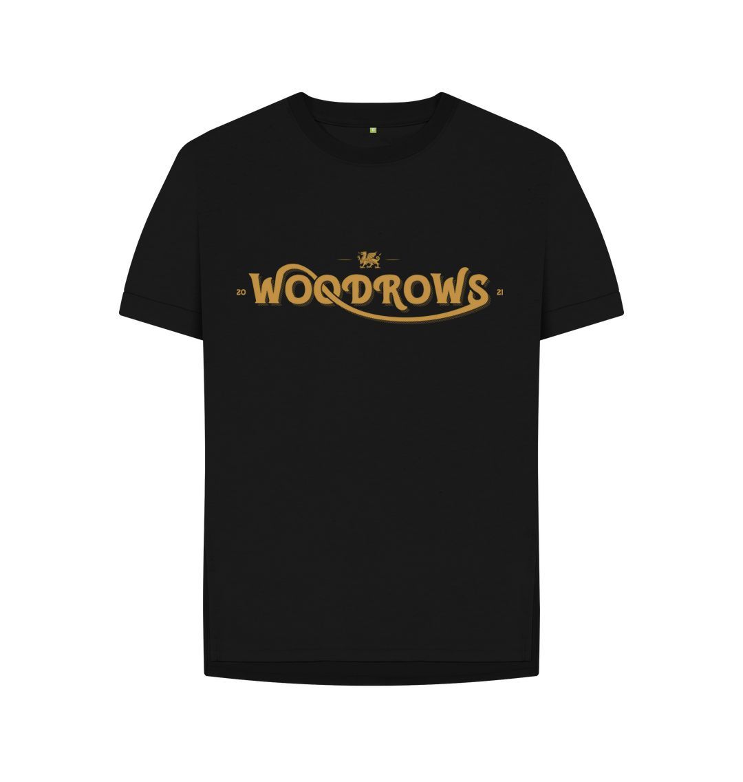 Black Woodrow's Relaxed ladies T-Shirt