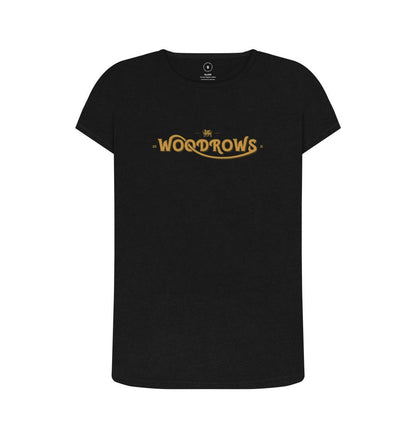 Black Woodrow's Remill Ladies T-Shirt