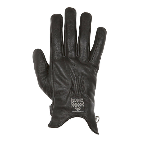 HELSTONS Swallow Leather Women's Gloves Black
