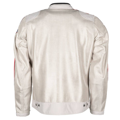 HELSTONS Pace Air Mesh Textile Jacket Silver