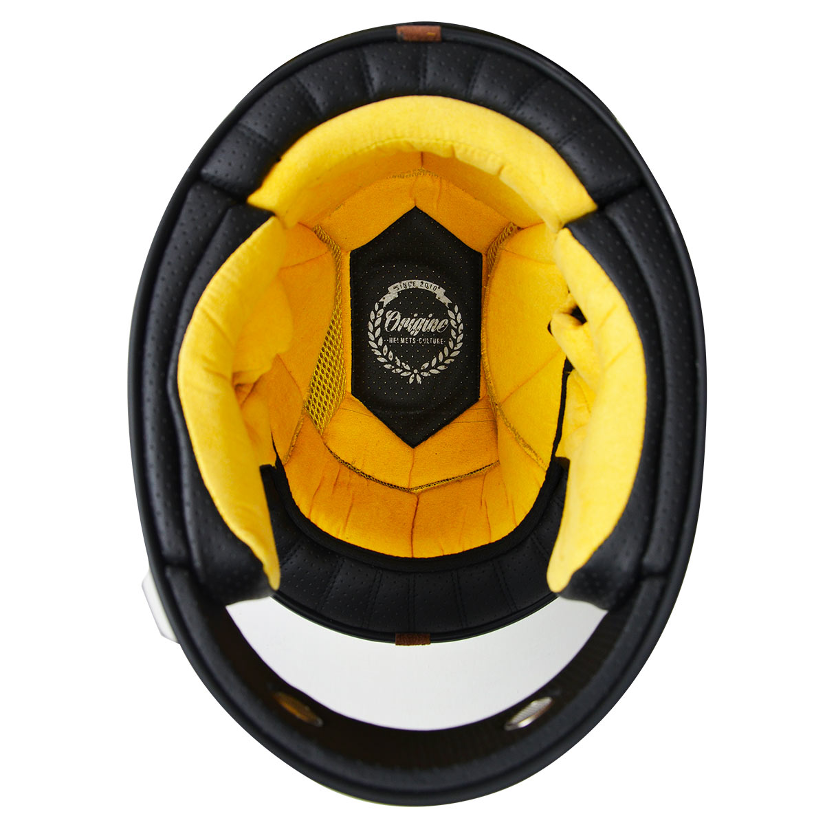 ORIGINE Vega Helmet, Custom Matt Black/Yellow